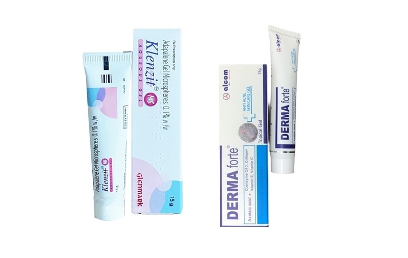 cách kết hợp Klenzit MS và Derma Forte