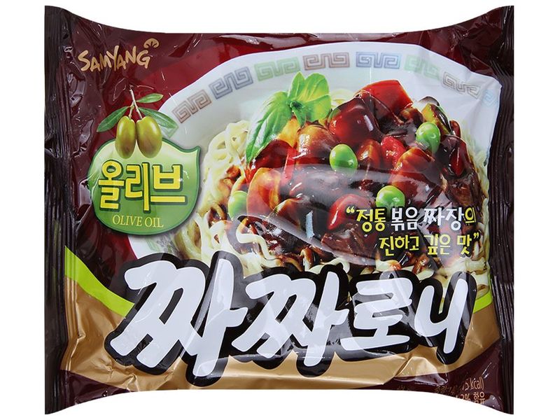 các loại mì trộn ngon - mì Samyang