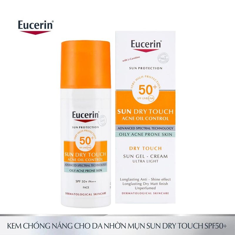 Eucerin Sun Gel Cream Oil SPF50+