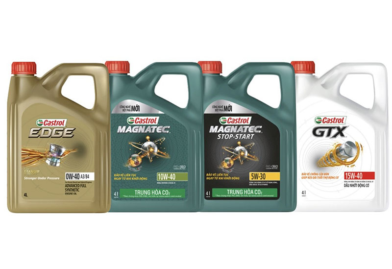 Dầu nhớt của Castrol 