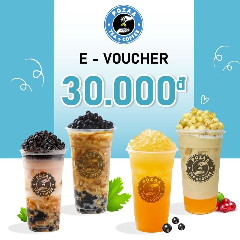 evoucher là gì? E voucher trà sữa tại Shopee