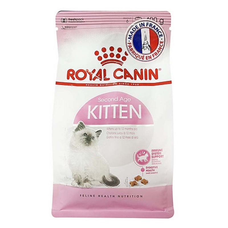 Thức ăn cho mèo dạng hạt Royal Canin second age Kitte