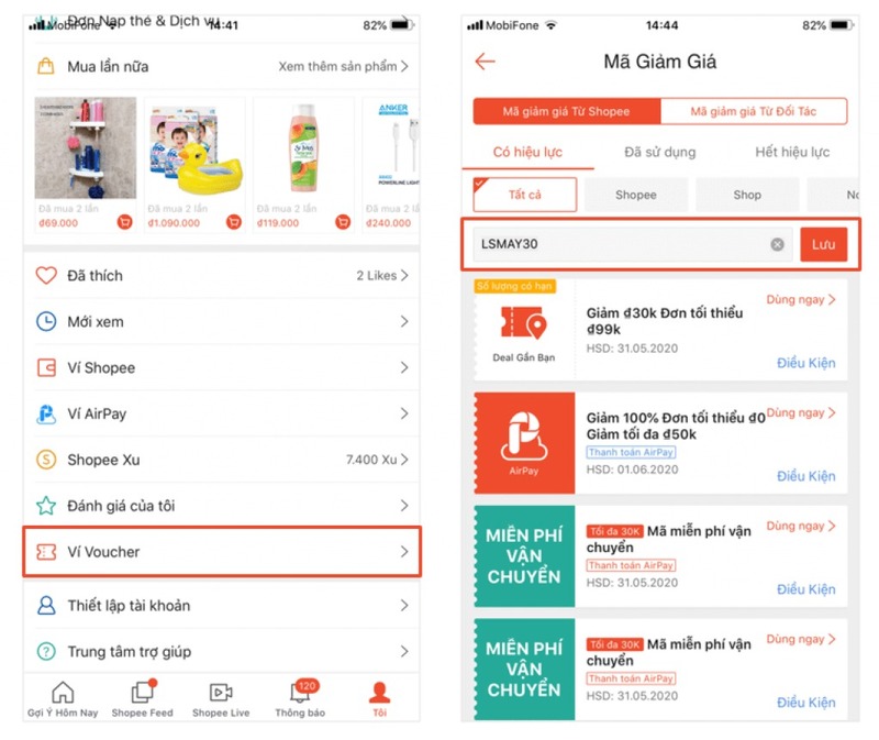 Mã giảm giá Shopee là gì