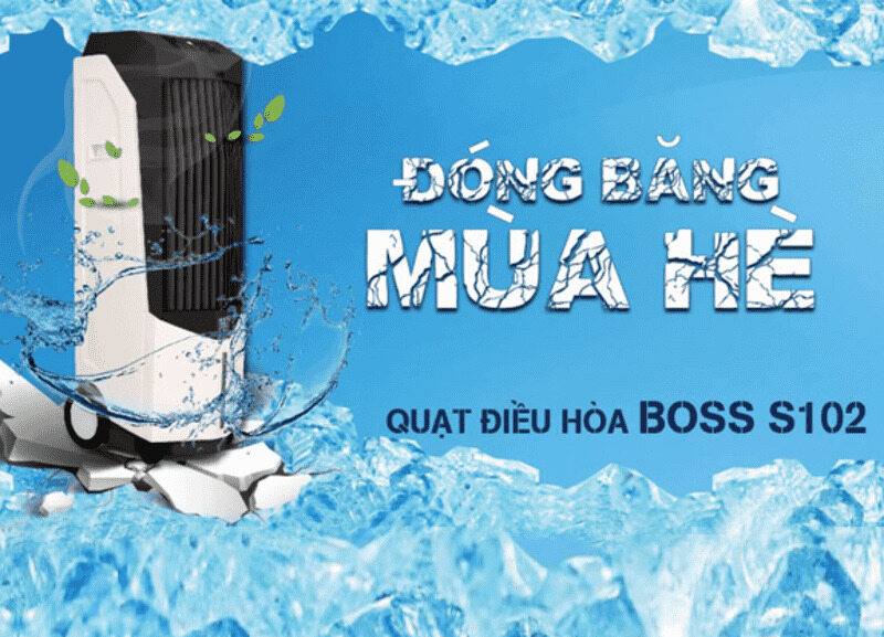 Quạt điều hòa Boss S102 có tốt không