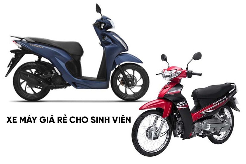 Top 7 xe máy cho sinh viên - Xe máy chất lượng giá cả phù hợp