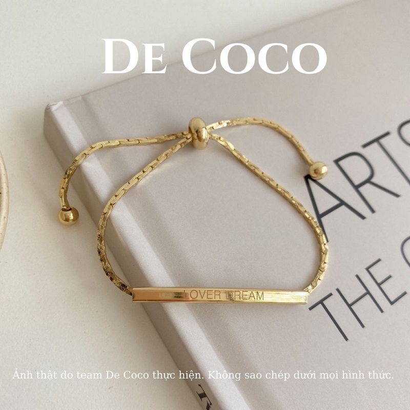 Vòng tay Gold bar của De Coco