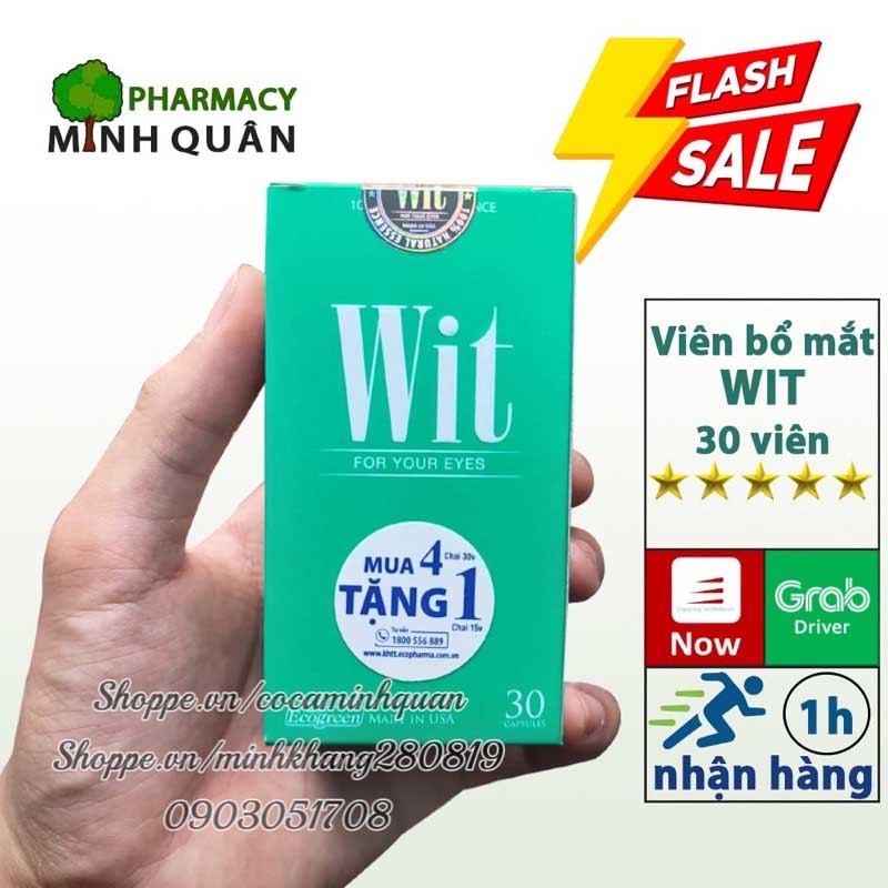 Review chi tiết thuốc bổ mắt Wit có tốt không? 3