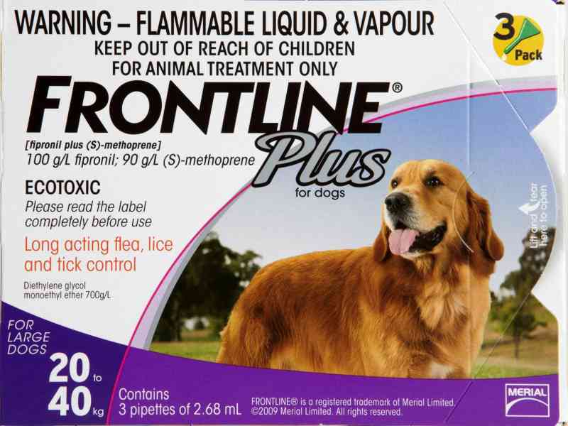 Thuốc trị ve chó tốt nhất Frontline Plus