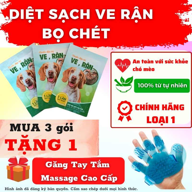 Top 8 sản phẩm thuốc trị ve chó tận gốc hiệu quả hiện nay 2