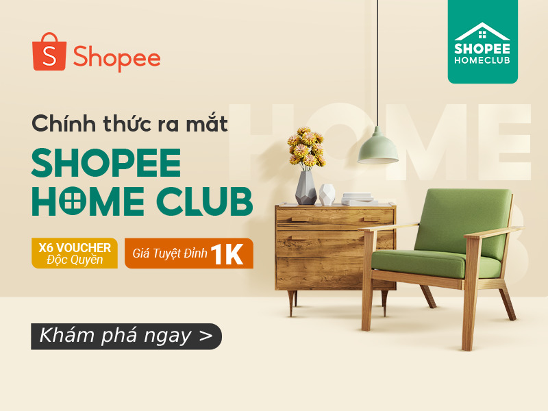 Shopee Home Club ra mắt