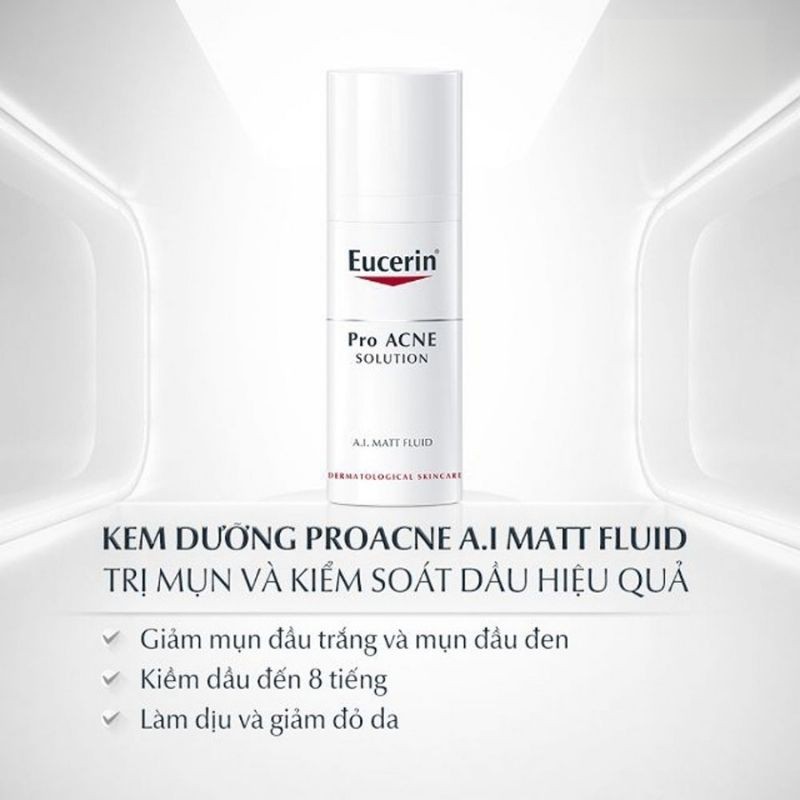 Kem dưỡng ẩm ProAcne Mattifying Fluid cho da dầu và da kích ứng