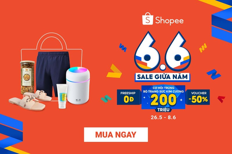 shopee sale 6.6