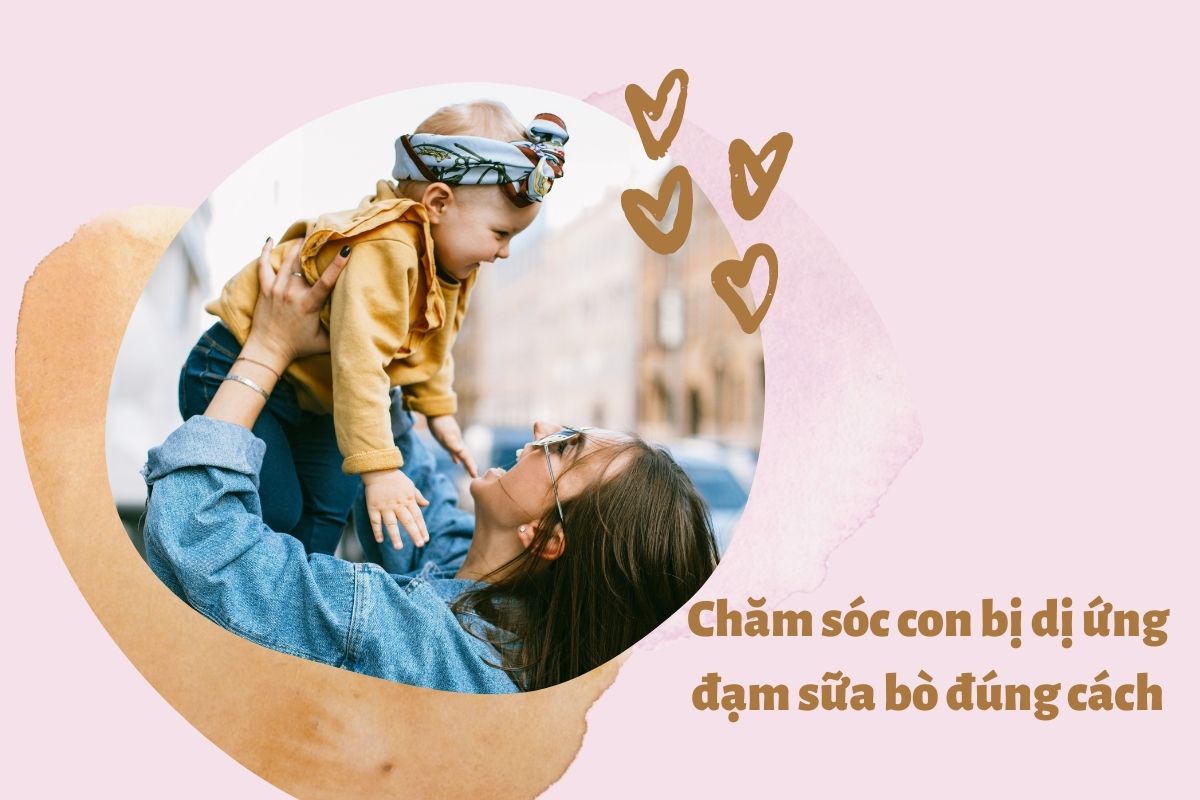 các loại sữa cho bé dị ứng đạm sữa bò