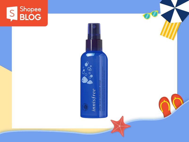 Xịt khoáng Innisfree Jeju Lava Seawater Mist phù hợp cho da hỗn hợp thiên dầu.