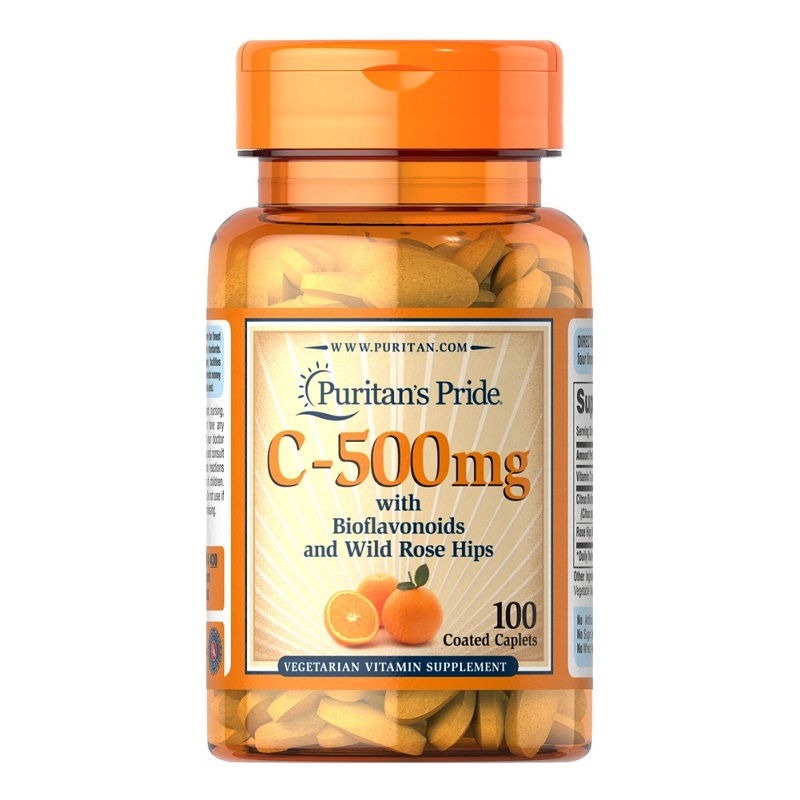 Viên uống Puritan's Pride vitamin C tốt nhất hiện nay