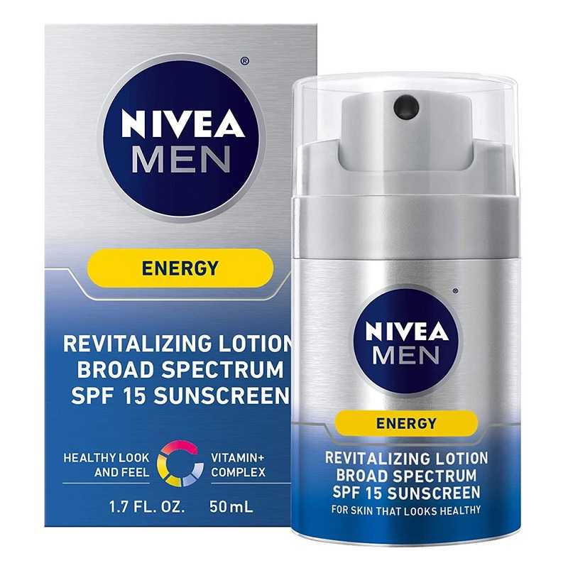 Nivea Men Energy Lotion Broad Spectrum SPF 15