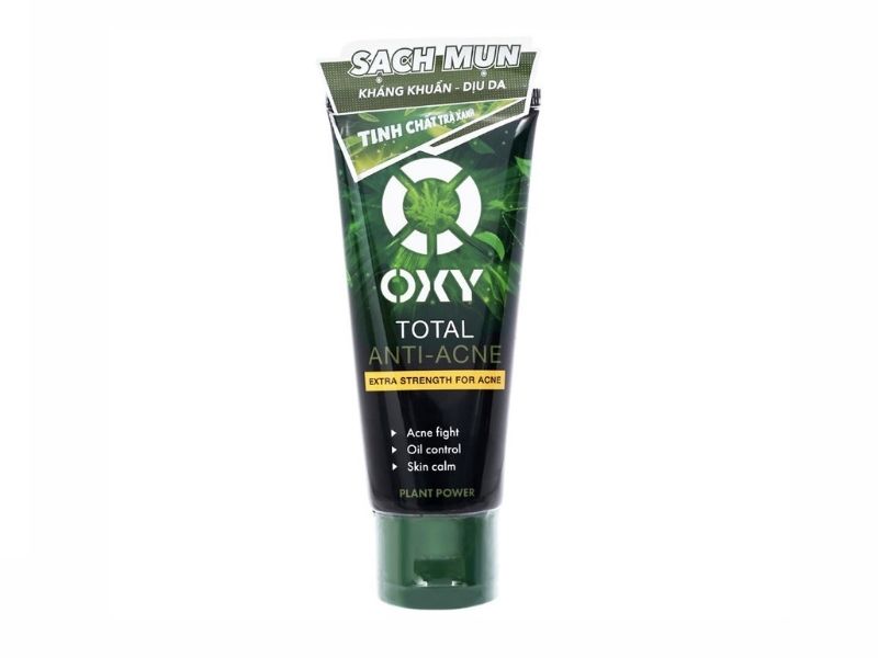 Sữa rửa mặt Oxy có tốt không? OXY Total Anti Acne