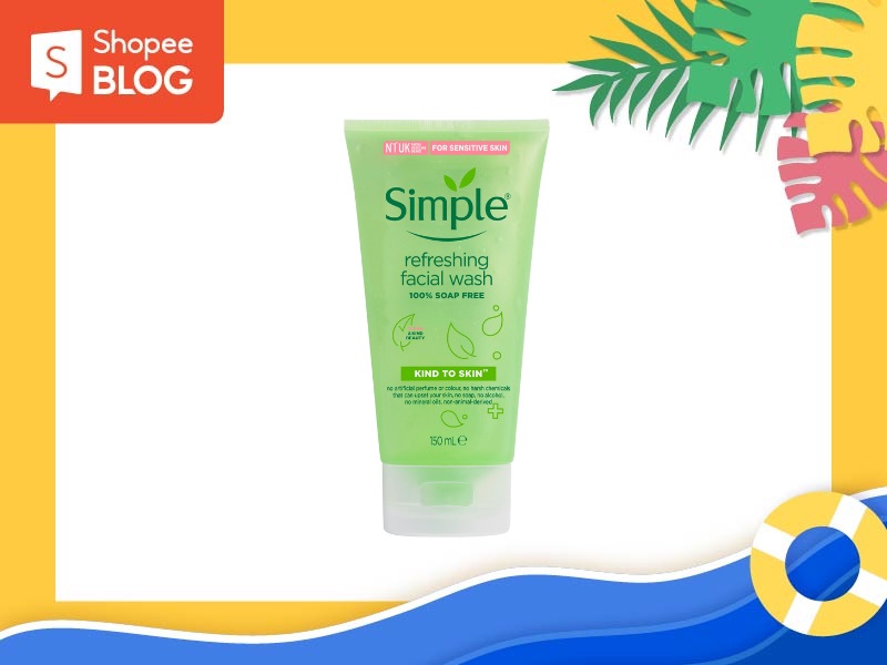 Sữa rửa mặt Simple Skin To Skin Refreshing Facial Wash Gel 