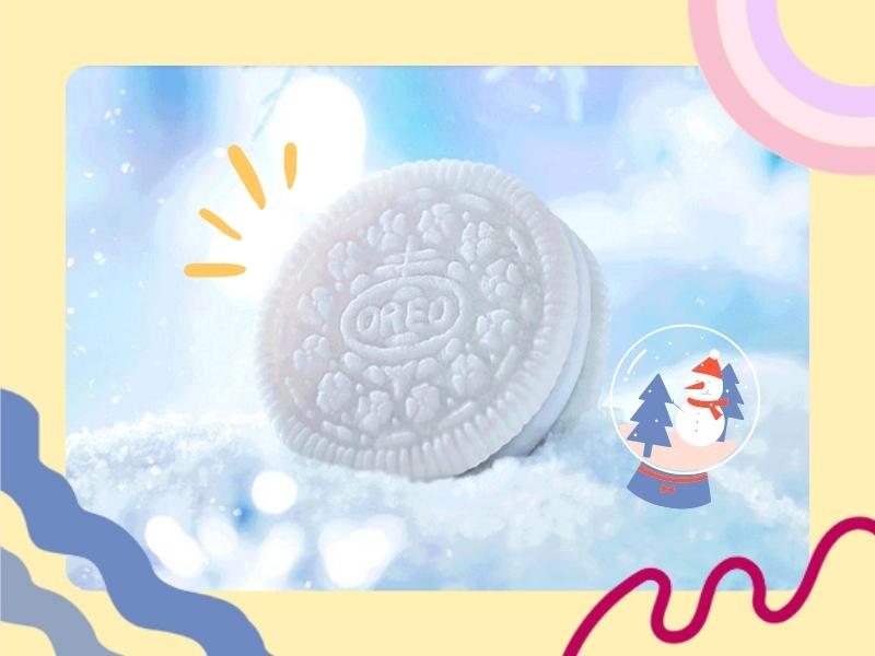 Bánh OREO Elsa lấy cảm hứng từ phim Nữ hoàng băng giá (Nguồn: Shopee Blog)