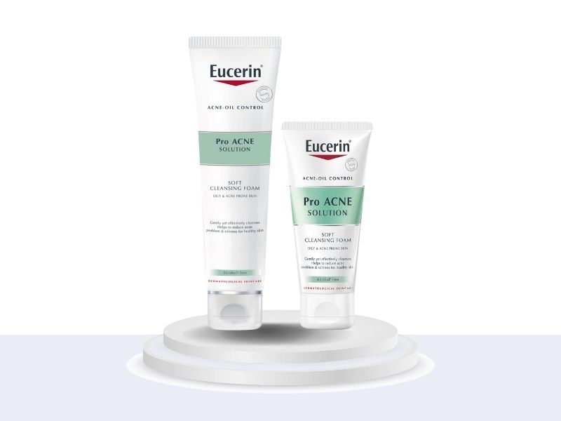 Sữa rửa mặt Eucerin Pro Acne Solution Cleansing Foam 50g và 150g