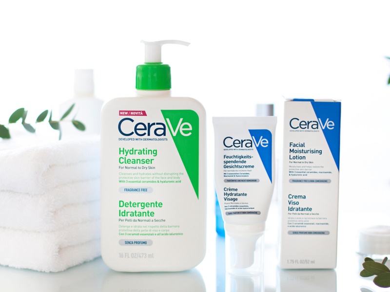 Bộ sản phẩm chăm sóc da của CeraVe
