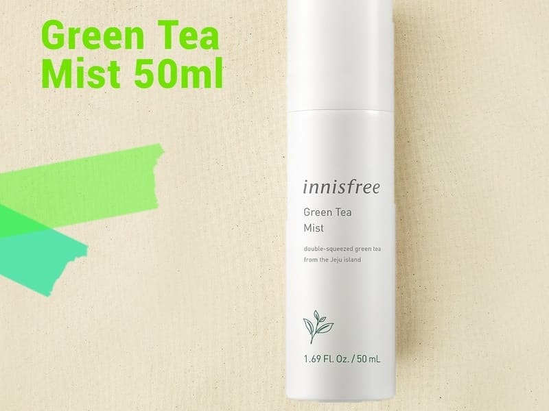 Sản phẩm Innisfree Green Tea Mist 50ml giá chỉ 140.000 VNĐ tại gian hàng Innisfree chính hãng 