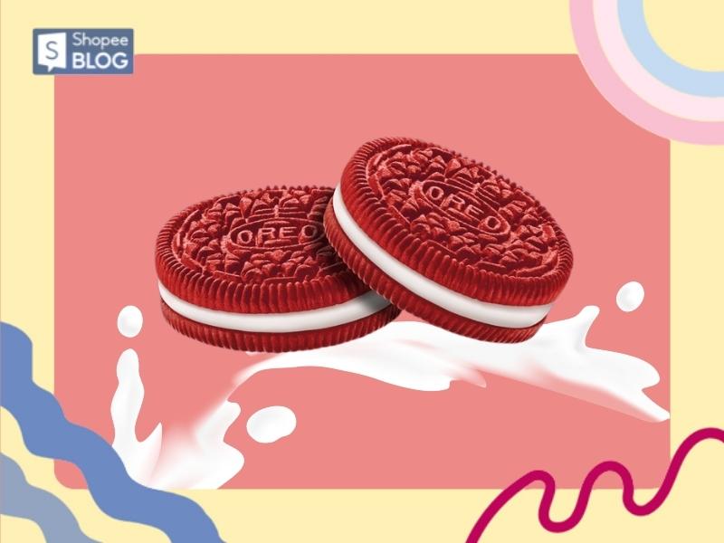 Phiên bản OREO Red Velvet cho năm mới tràn đầy may mắn (Nguồn: Shopee Blog)