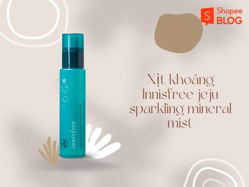 Xịt khoáng Innisfree Jeju Sparkling Mineral Mist review