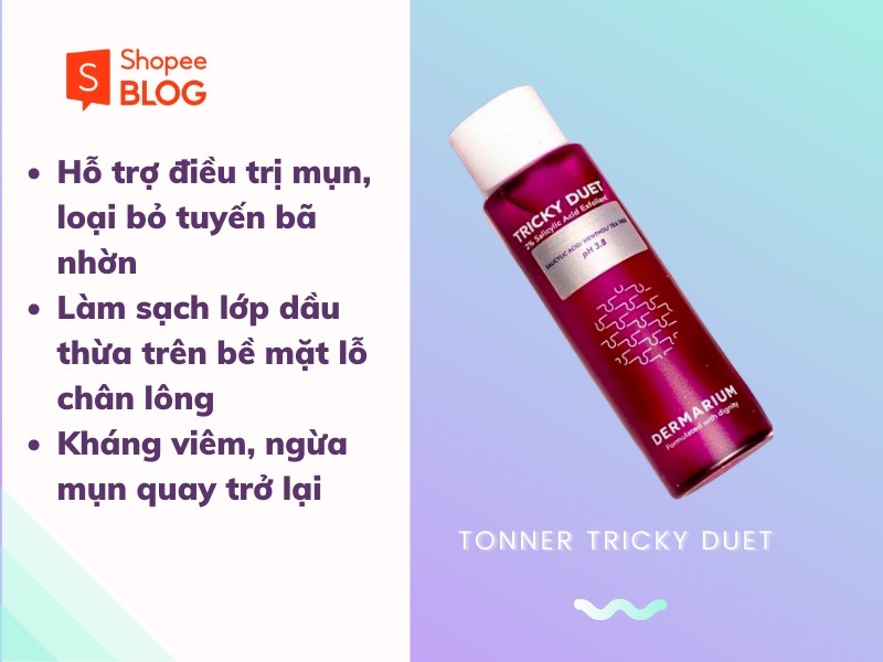 Toner BHA Tricky Duet có tốt không?