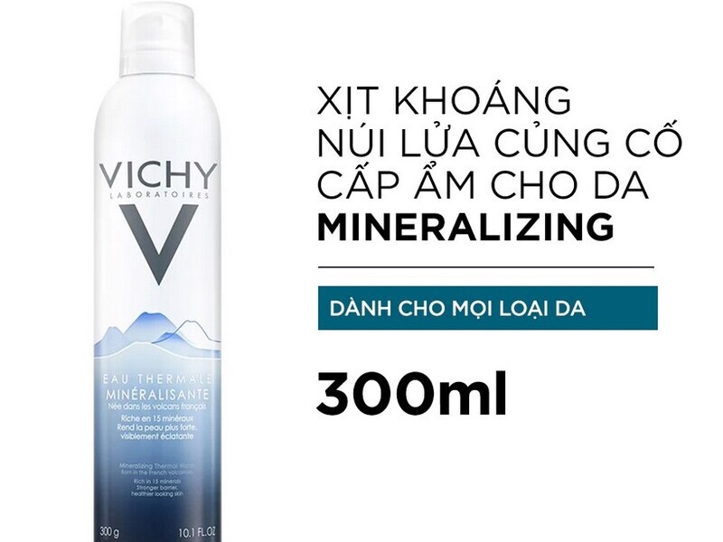 Xịt khoáng Vichy có công dụng gì?