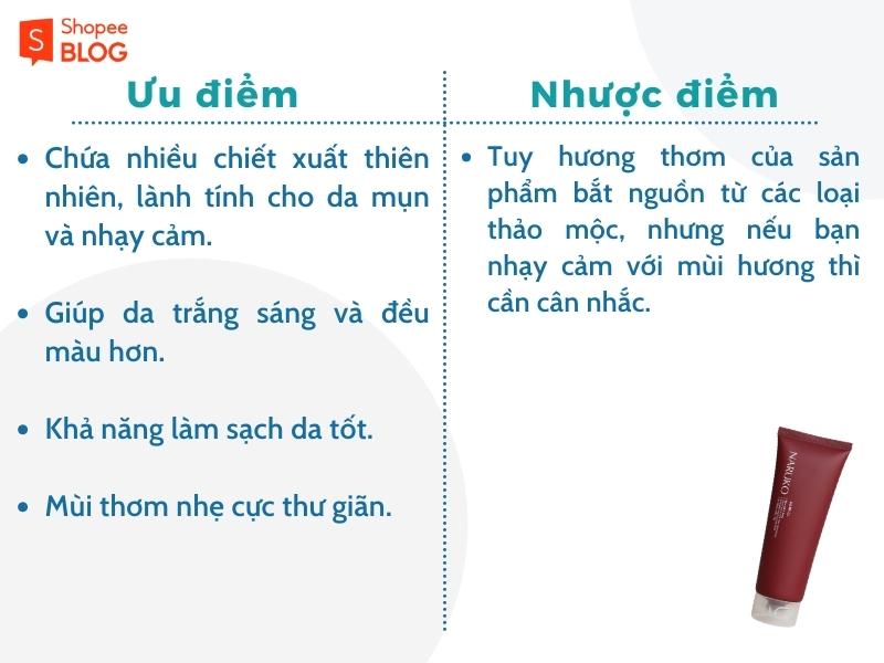 Naruko Ý dĩ nhân đỏ có ưu nhược điểm gì?