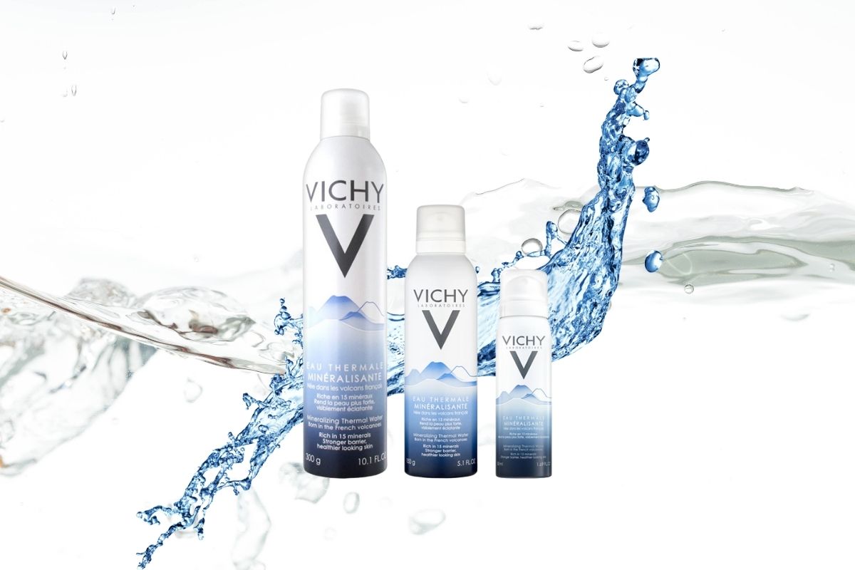 Review xịt khoáng Vichy