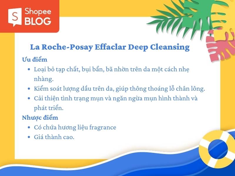 Ưu và nhược điểm của sữa rửa mặt La Roche-Posay