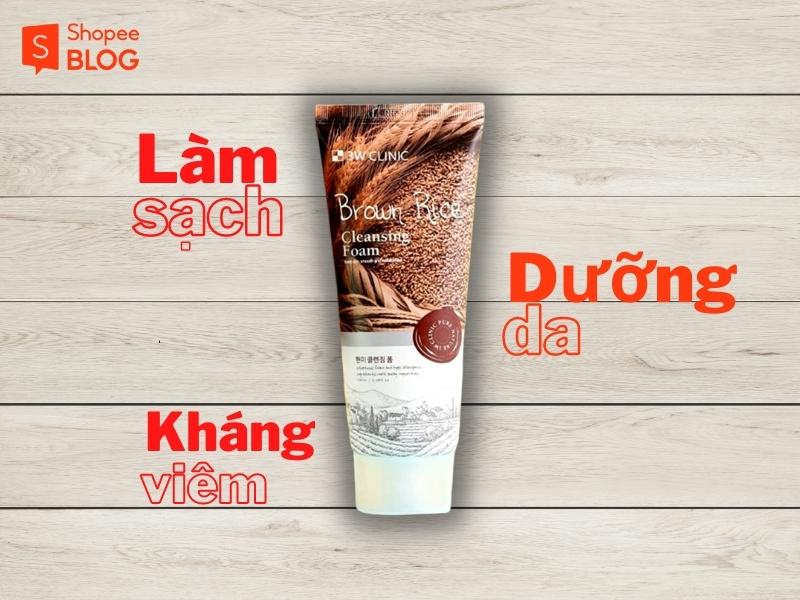 Sữa rửa mặt Brown Rice có tác dụng gì?  (Nguồn: Shopee Blog)