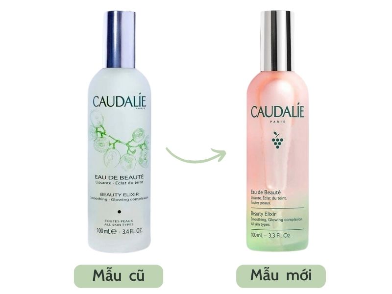 Thiết kế sang trọng của Caudalie Beauty Elixir 