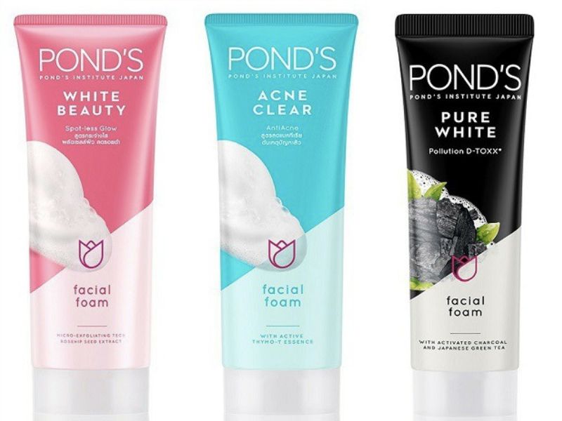 Các dòng sữa rửa mặt pond's có tốt không?