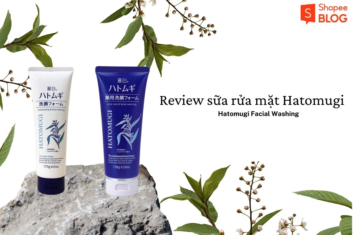 Review sữa rửa mặt Hatomugi