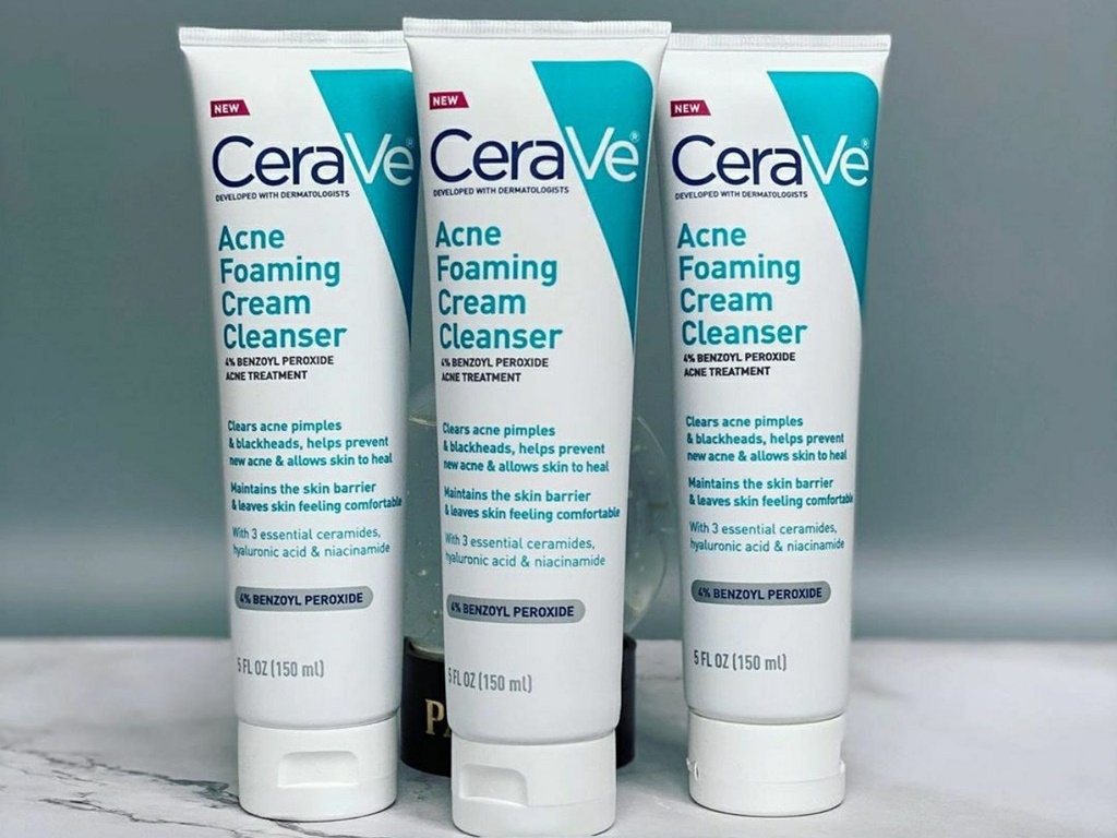 Sữa rửa mặt CeraVe Acne Foaming Cream