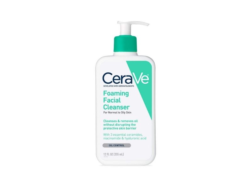 Sữa rửa mặt CeraVe Foaming Facial Cleanser size 355ml