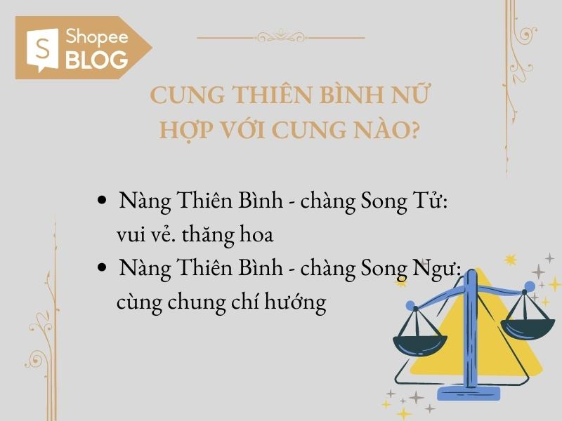 Thiên Bình nữ hợp với chòm sao nào?