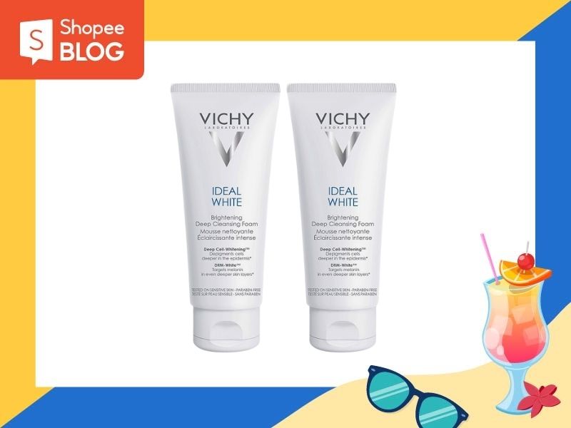 Review sữa rửa mặt Vichy Ideal White 100ml