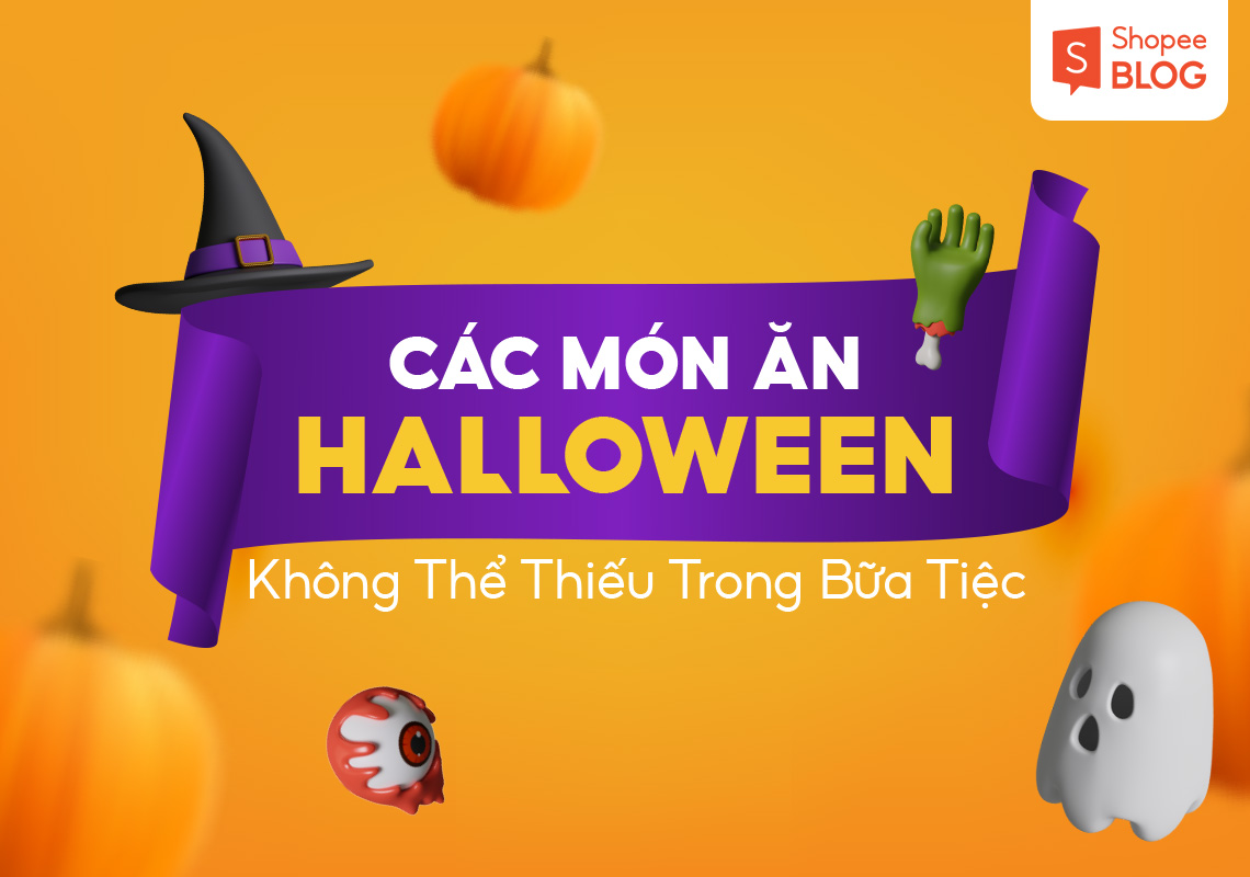 Các món ăn Halloween không thể thiếu trong bữa tiệc 7