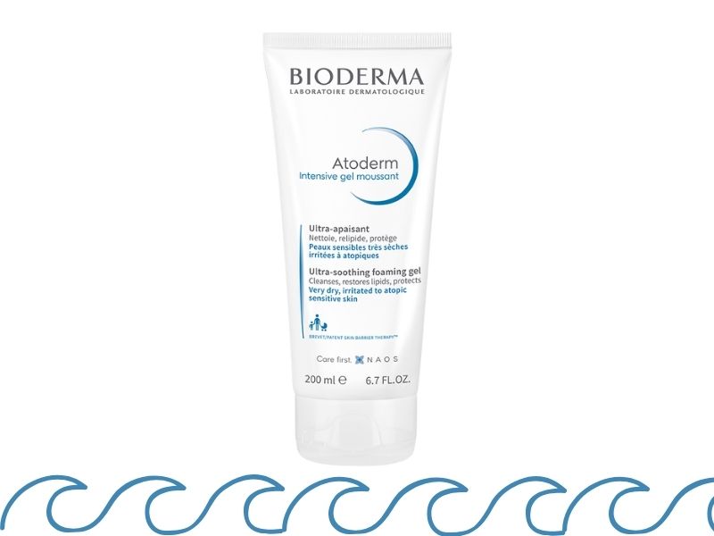 Tuýp sữa rửa mặt Bioderma Atoderm Intensive Gel Moussant