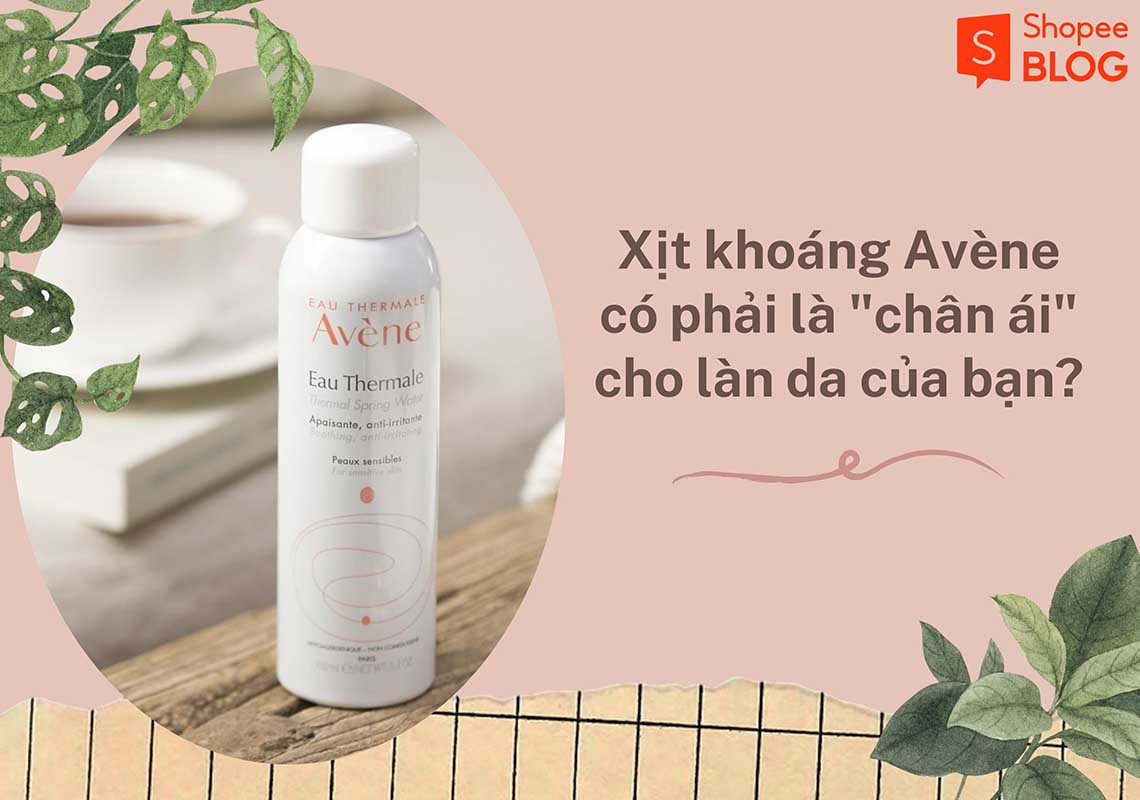 review xịt khoáng Avène