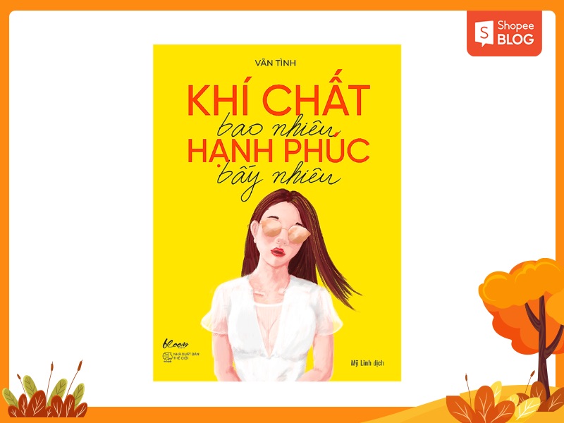 Bìa sách khí chất bao nhiêu, hạnh phúc bấy nhiêu