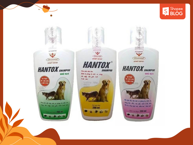 sữa tắm hantox diệt bọ chét chó 