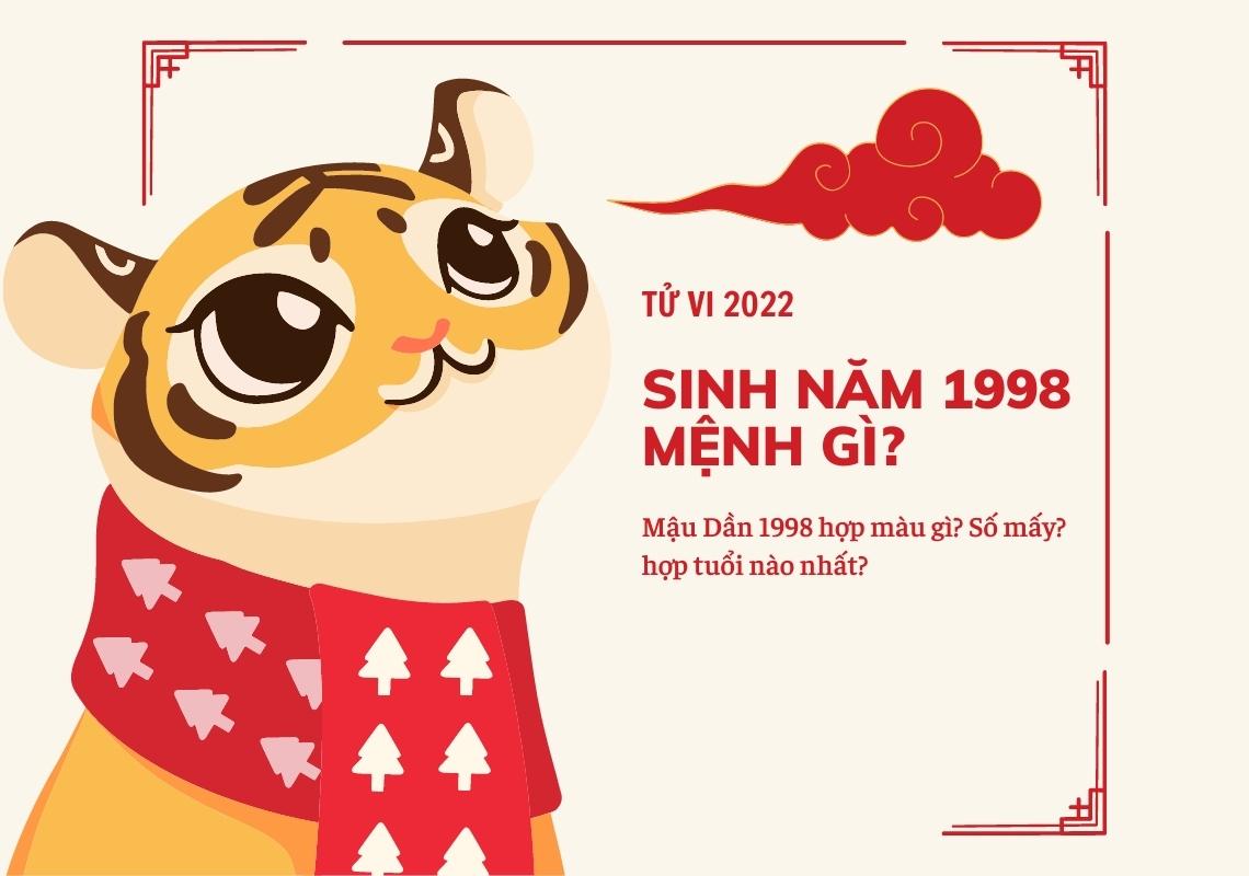 Người sinh năm 1998 có phù hợp với nghề nào?
