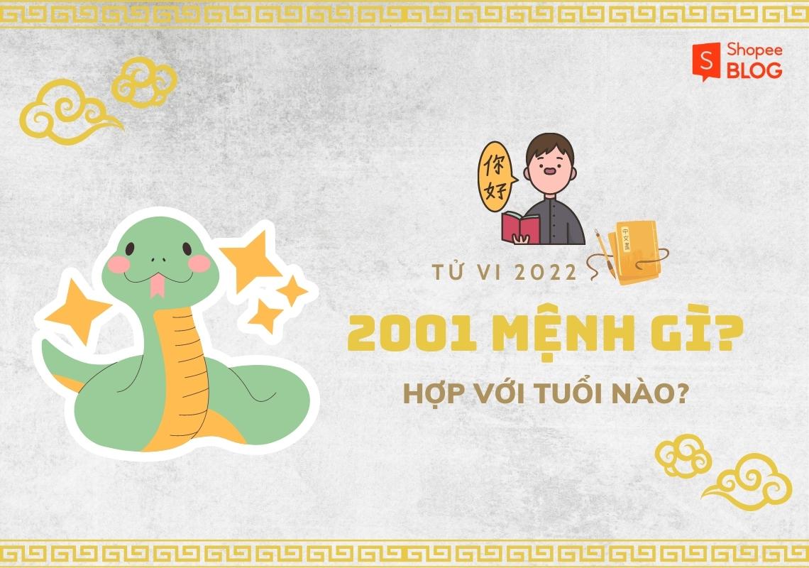 Năm 2001 hợp với mệnh gì?
