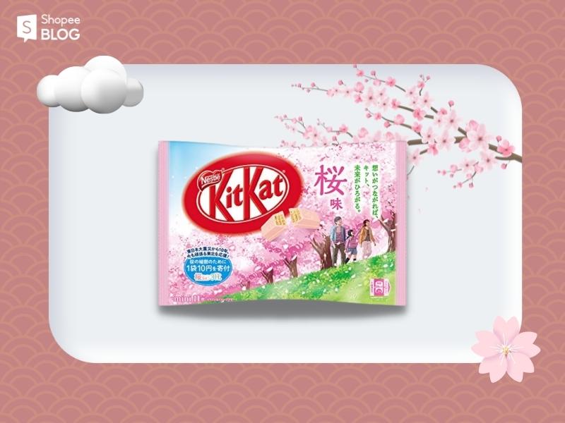 KitKat hoa anh đào (Nguồn: Shopee Blog)