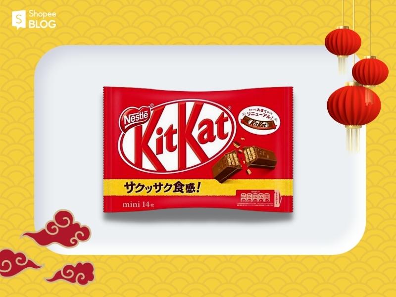 KitKat Chocolate vị Socola nguyên bản (Nguồn: Shopee Blog)